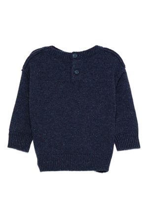 maglione in lana blu BURBERRY KIDS | 8112586C1172